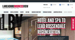 Desktop Screenshot of lancashirebusinessview.co.uk